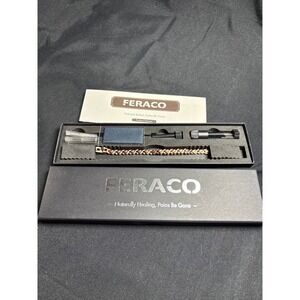 Feraco Magnetic Copper Bracelet for Pain Relief Adjustable Link Therapy Jewelry